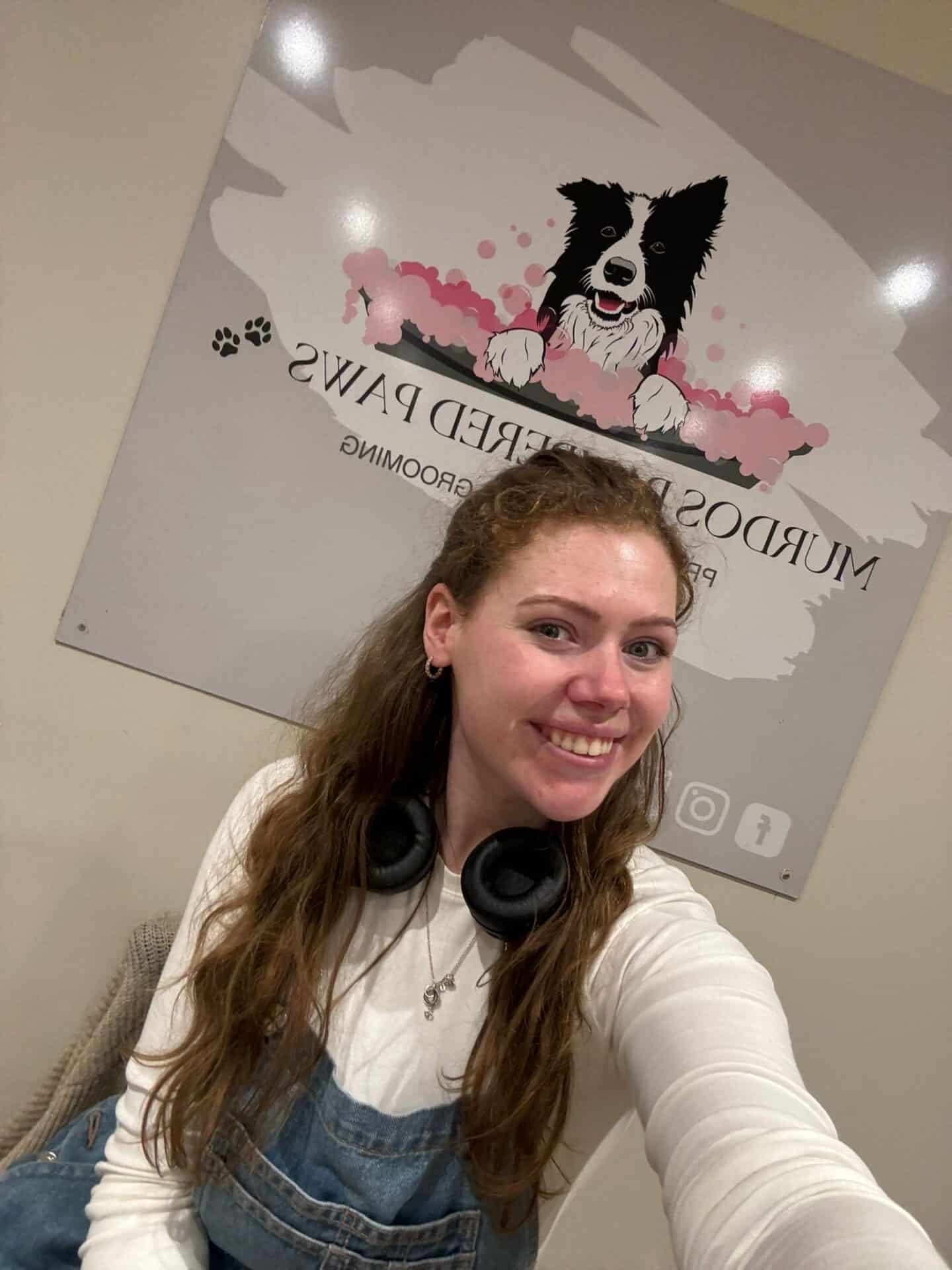 Photo of Fiona in her Salon